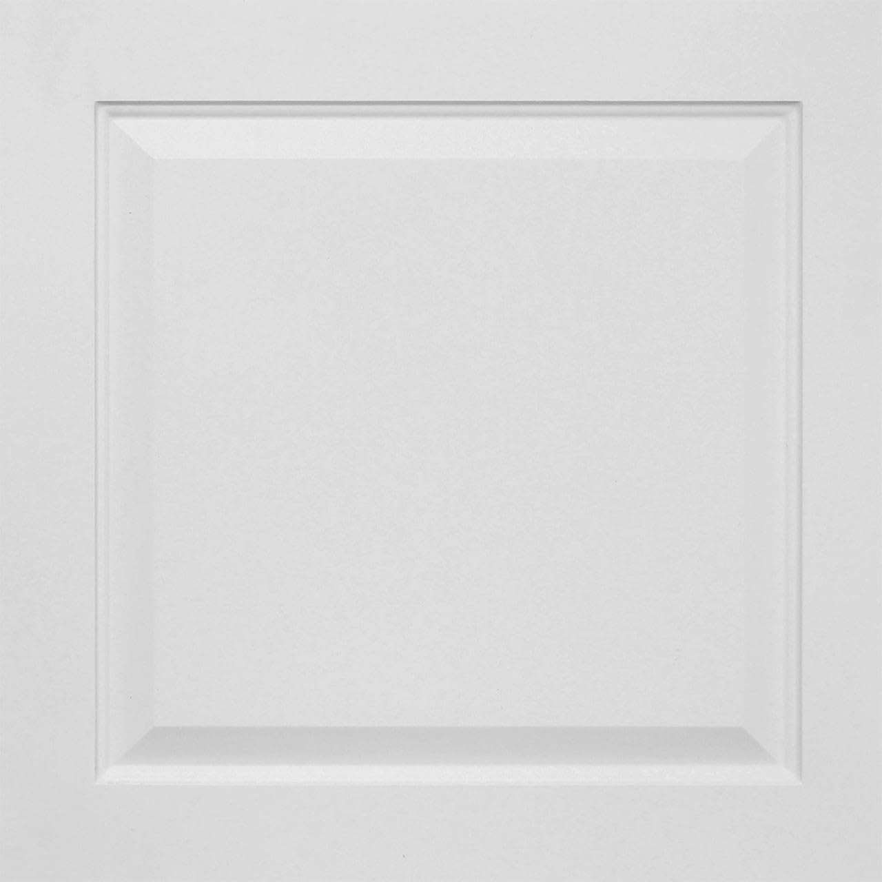 Art3dwallpanels Ceiling Tiles 24 x 24 Drop Ceiling Tiles, 12 Pack Drop in High Grade PVC Wall Panels, Fire Rated, Waterproof, Light Weight, Cover 48 Sq.Ft, White